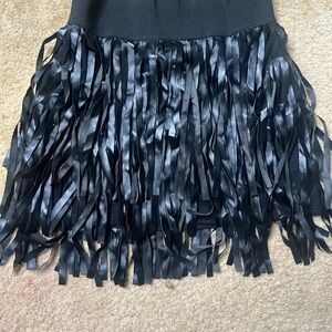 AKIRA Black Ruffled Mini Skirt for Cocktail Nights
